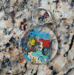 The Little Mermaid Keychain - Vintage
